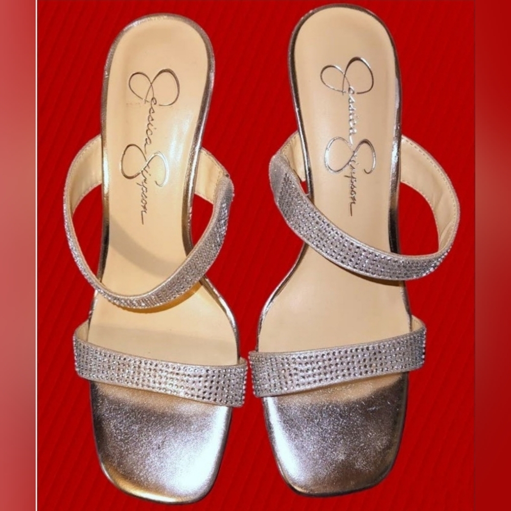 New Jessica Simpson Rhinestone heels